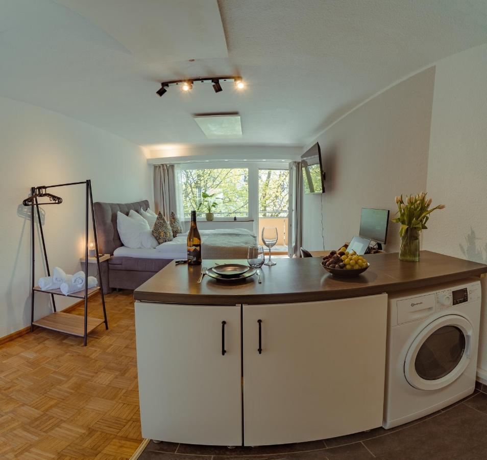Studio Apartment Mit Parkplatz Oberesslingen Eksteriør bilde